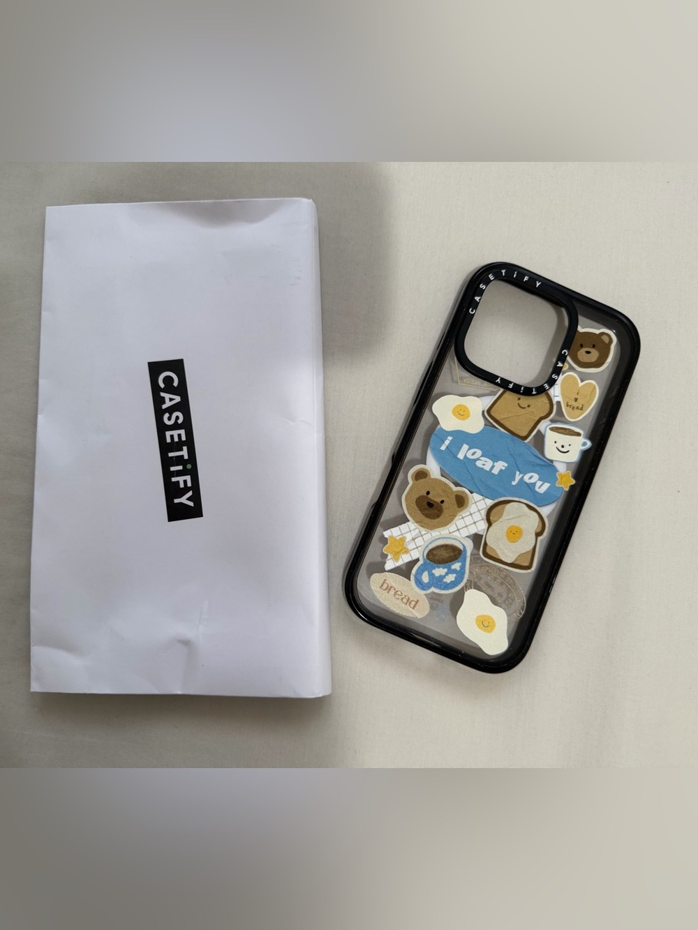 Casetify I loaf you 16 pro case